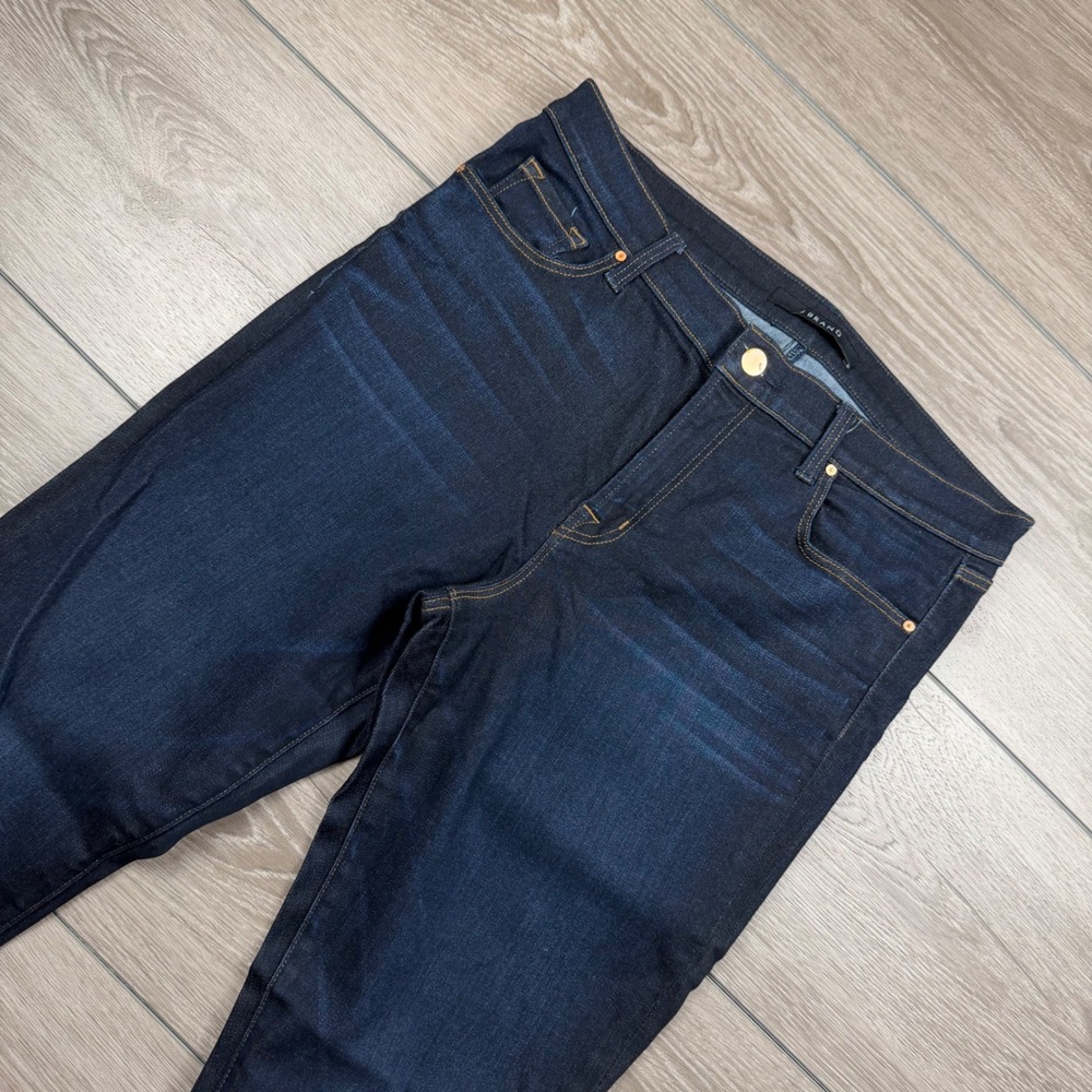 J Brand Womens Skinny Leg Jeans Covert Dark Wash Blue 32
